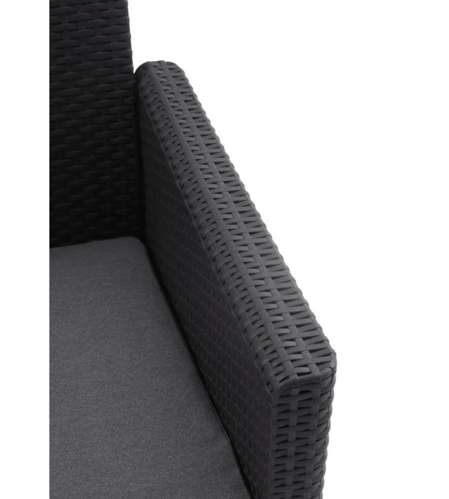 Keter Mobili Da Giardino E Accessori|Set da giardino "marie lounge" colore grafite, 4 posti