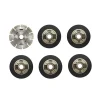 Ryobi Smerigliatrici|Set di 6 dischi per smerigliatrice rak6agd125, diametro 125 mm -
