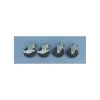 Decorazione Ambienti-Easy System Set di 4 ruote - 7.5cm