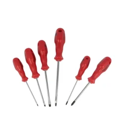 Cacciaviti|Set giraviti assortiti a taglio e phillips 6 pz.