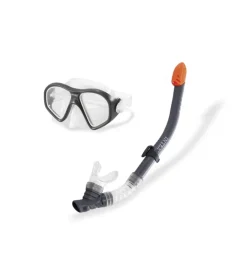 Sale Set maschera e boccaglio "reef rider" multicolore in plastica - cod. 55648 Piscine