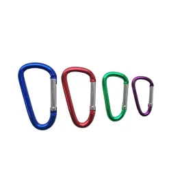 Sistemi Di Fissaggio|Set moschettoni alluminio 4 pezzi