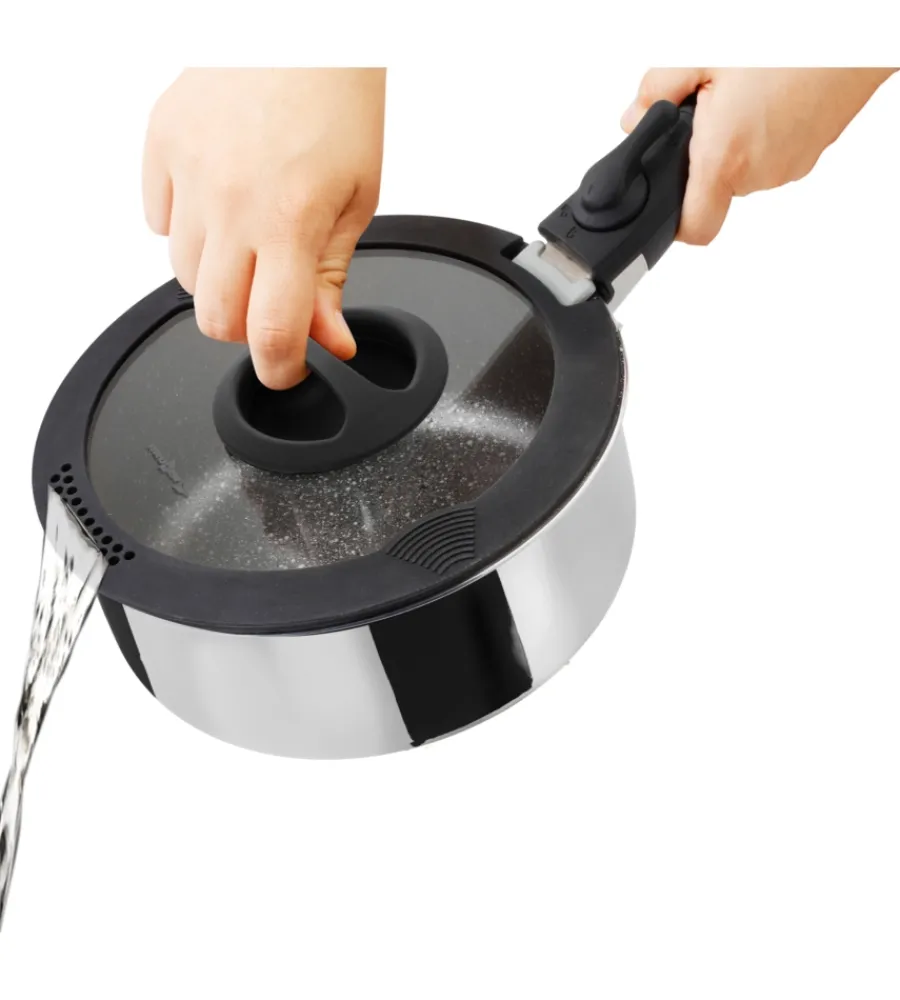 Clearance Set pentole da campeggio "academy mini" in acciaio inox Campeggio