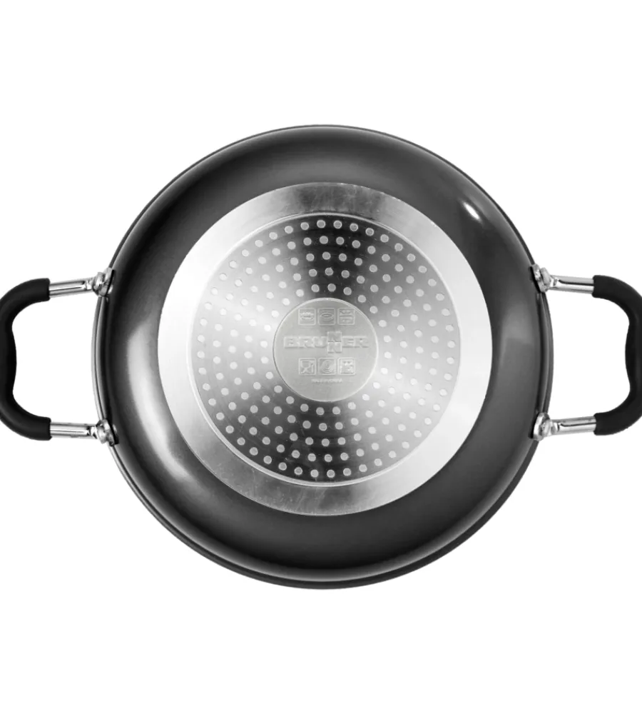 Clearance Set pentole da campeggio "pirate ng 7+1 ø 20" in alluminio antiaderente Campeggio