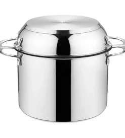 Brunner Campeggio|Set pentole da campeggio "academy ng 5+1 ø 20" in acciaio inox antiaderente