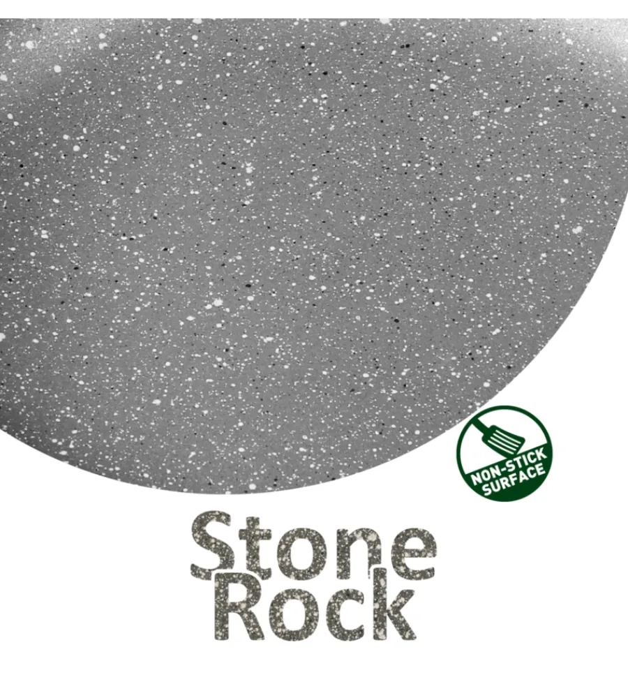 Brunner Campeggio|Set pentole da campeggio "gourmet rock ng 8+1 ø 20cm" in alluminio antiaderente
