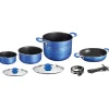 Brunner Campeggio|Set pentole da campeggio "skipper 7+1 ø 18" in alluminio antiaderente