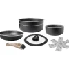 Campeggio-Brunner Set pentole da camperggio "pirate spacemaster ø 22" in alluminio antiaderente