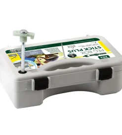 Campeggio-Brunner Set picchetti rotondi per tenda da campeggio "peg box stick 25" in acciaio zincato 25 cm x ø 6 mm