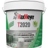 Pitture Murali-Max Meyer Set pittura murale traspirante "t2020" bianco 14 lt e fissativo isolante "fiss'up" trasparente 1 lt