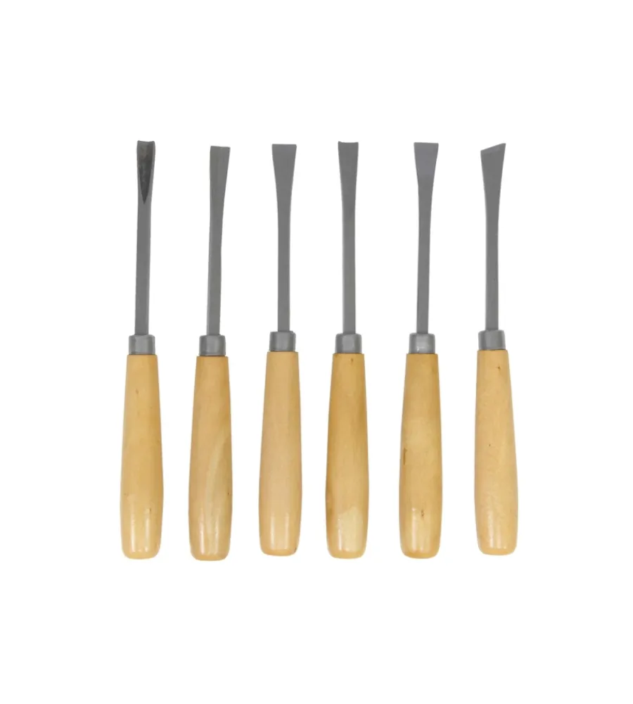 Pialle E Scalpelli- Set sgorbie 6 pz.
