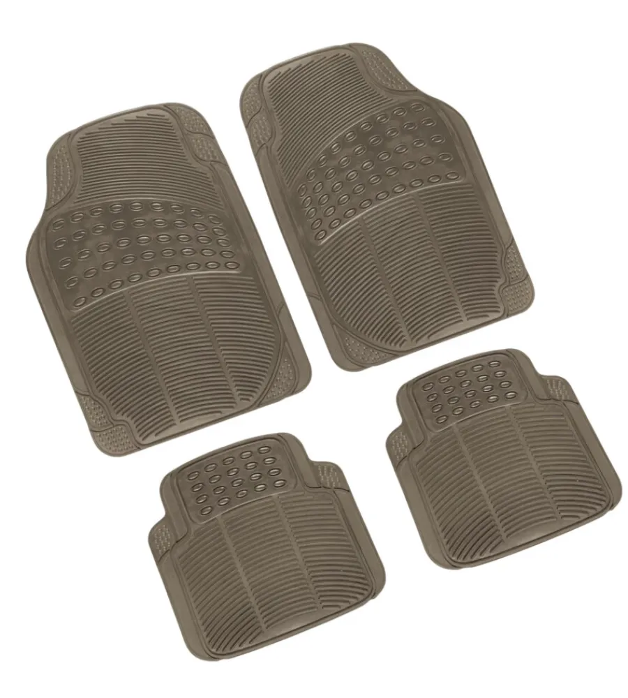 Auto Interno-Lampa Set tappeti per auto mirage edition 2 serie tappeti universali 4 pezzi - beige 26908
