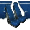 Auto Interno-Lampa Set tende e coprisedili per camion in microfibra blu -