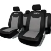 Sparco Auto Interno|Set universale coprisedili auto completo "spc1016" nero e grigio a nido d'ape