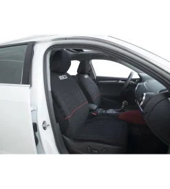 Auto Interno-Sparco Set universale  spc1042 coprisedili auto completo nero/rosso