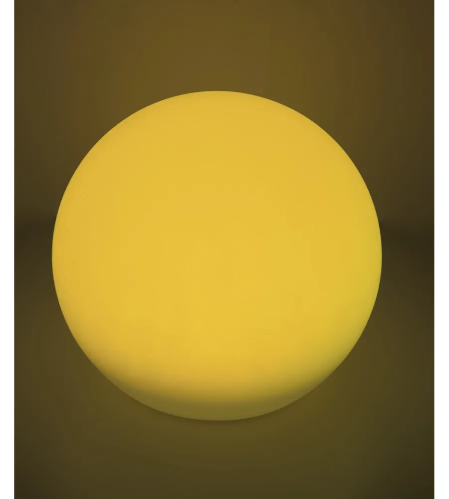 Illuminazione Per Esterno- Sfera da giardino led solare "geco" 40cm, 1,5w