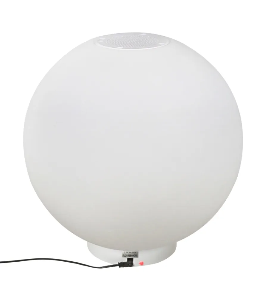 Sale Sfera lumonosa e speaker in bluetooth solare riviera in pe e abs ø30x26 cm Illuminazione Per Esterno