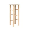Online Sgabello in legno di faggio "toby alto" - 30 x 30 x 70h. Sedie E Sgabelli