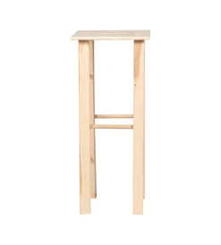 Online Sgabello in legno di faggio "toby alto" - 30 x 30 x 70h. Sedie E Sgabelli