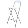 Best Sgabello pieghevole bianco 48,5x48x97 cm Sedie E Sgabelli