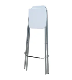 Best Sgabello pieghevole bianco 48,5x48x97 cm Sedie E Sgabelli