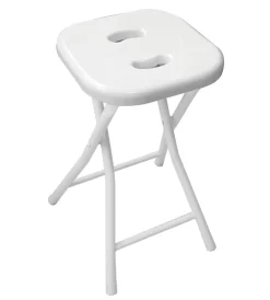 Best Sgabello richiudibile colore bianco. Accessori Bagno