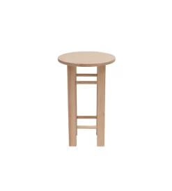 New Sgabello toby in faggio naturale, h45 cm Sedie E Sgabelli