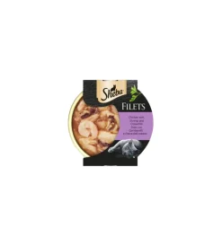 Alimenti Umido Gatto- Sheba - umido per gatti filets gamberi al naturale 60 gr