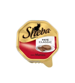 Alimenti Umido Gatto- Sheba pate' classico con manzo
