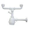 Sifoni-Idro-Bric Sifone moplen 2 vie s/pil at lav 1"1/4 (sfuso)