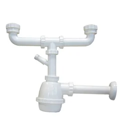 Sifoni-Idro-Bric Sifone moplen 2 vie s/pil at lav 1"1/4 (sfuso)