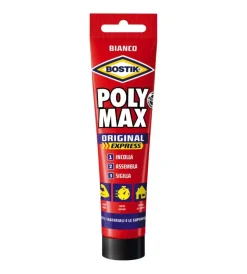 Colle- Sigillante trasparente bostik "poly max original express" 3 in 1  - 165 gr