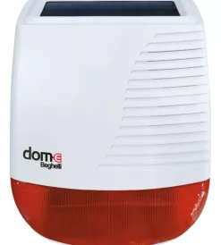 Allarmi|Sirena allarme da esterno autoalimentata a batteria a controllo wireless