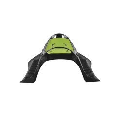 Giochi E Casette Bimbo- Slitta per bambini a 2 posti modello neongrip, colore antracite