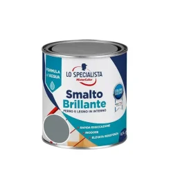 Clearance Smalto acqua brillante 0,5 lt. grigio perla Smalti All' Acqua