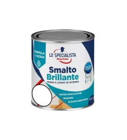 New Smalto acqua brillante 0,5 lt. bianco Smalti All' Acqua