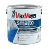 Smalti All' Acqua-Max Meyer Smalto all'acqua acril-poliuretanico "brillante" colore verde scuro, 2 litri