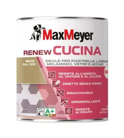 Max Meyer Smalti Speciali|Smalto all'acqua cucina "renew" beige 0,75 lt