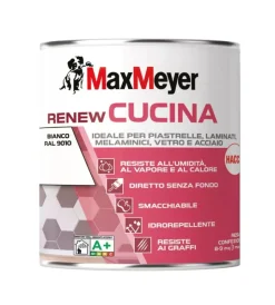 New Smalto all'acqua cucina "renew" bianco 0,75 lt Smalti Speciali
