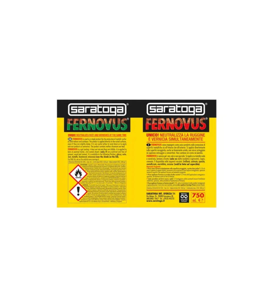 Online Smalto gel antiruggine "fernovus" tabacco 750 ml Smalti Antiruggine