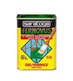 Saratoga Smalti Antiruggine|Smalto gel antiruggine "fernovus" castagna 2,5 lt