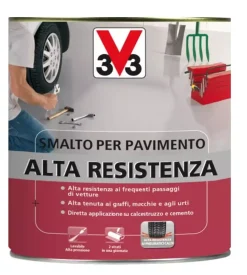 Hot Smalto pavimenti alta resistenza - grigio scuro - litri 0,5 Smalti Speciali