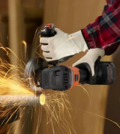 Black+Decker Smerigliatrici|Smerigliatrice angolare a batteria "bcg6l8d1s-qw" 115 mm 18v