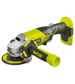 Smerigliatrici-Ryobi Smerigliatrice angolare a batteria "r18ag-0" mola da 115mm 18v solo corpo macchina