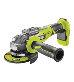 New Smerigliatrice angolare brushless a batteria "r18ag-0" 125mm 18v, solo corpo macchina Smerigliatrici