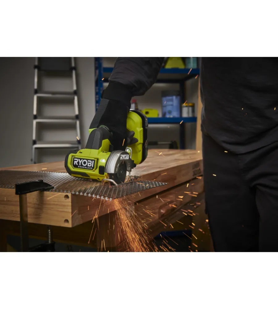 Smerigliatrici-Ryobi Smerigliatrice compatta "rct18bl-0" brushless 18v - solo corpo macchina