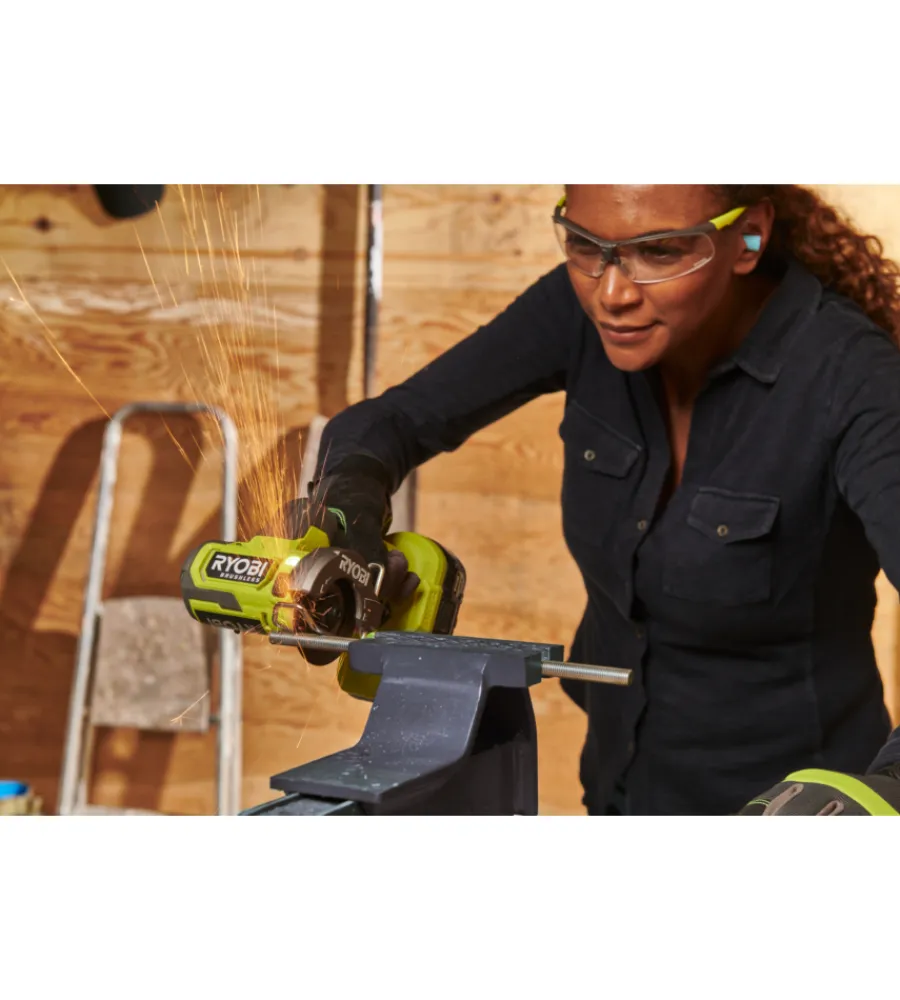 Smerigliatrici-Ryobi Smerigliatrice compatta "rct18bl-0" brushless 18v - solo corpo macchina