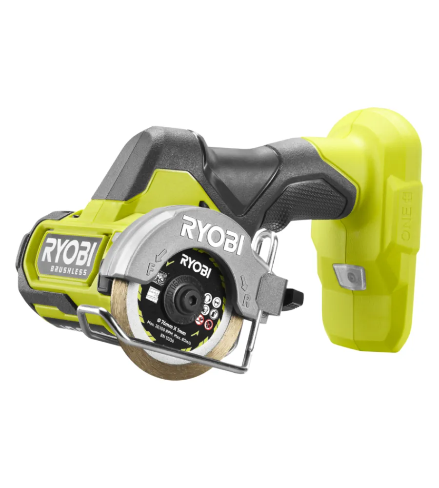Smerigliatrici-Ryobi Smerigliatrice compatta "rct18bl-0" brushless 18v - solo corpo macchina