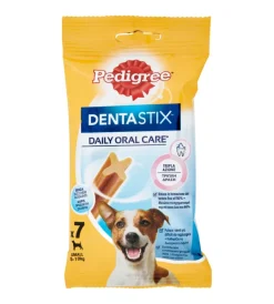 Pedigree Stick|Snack igiene orale per cani di taglia piccola "dentastix", 7 pezzi