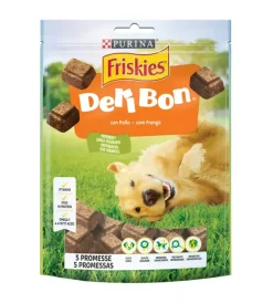 Alimenti Secco Cane-Purina Snack per cani friskies "deli-bon" con pollo 130 gr